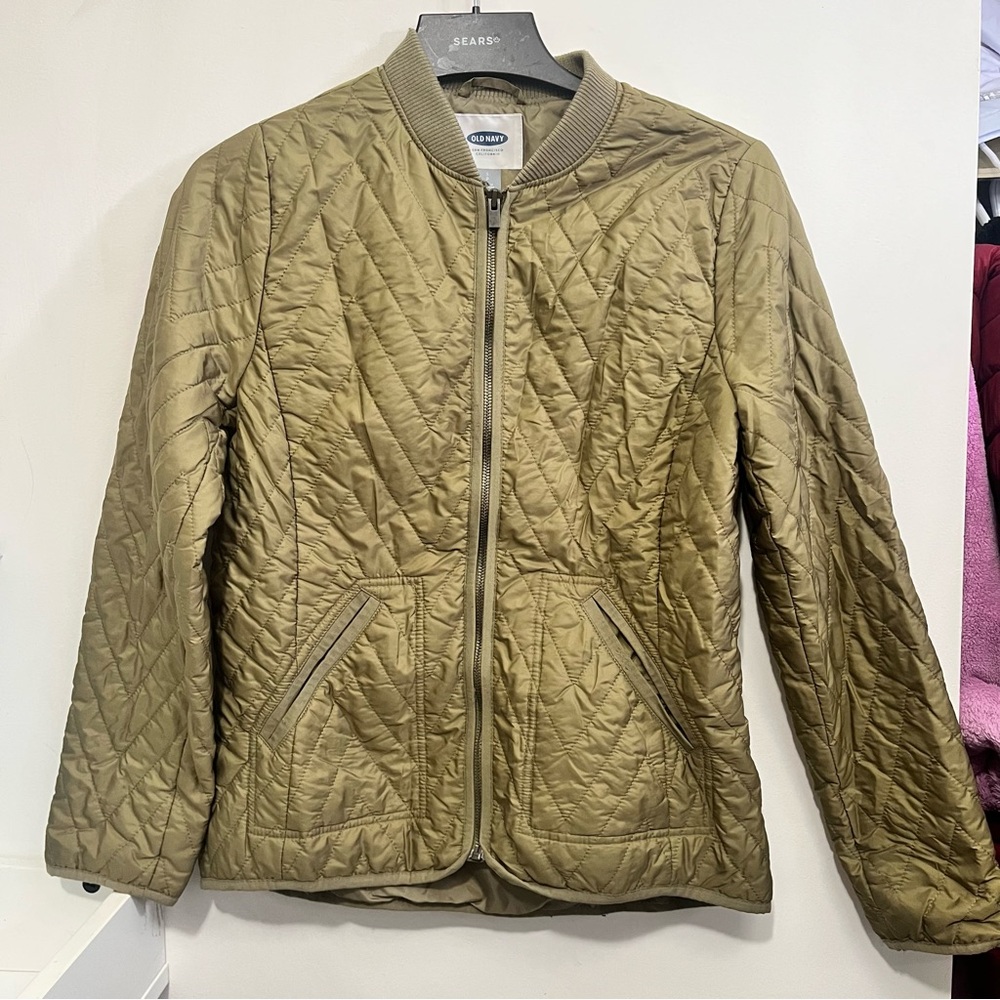Old Navy  Quilted Jacket - Olive Green